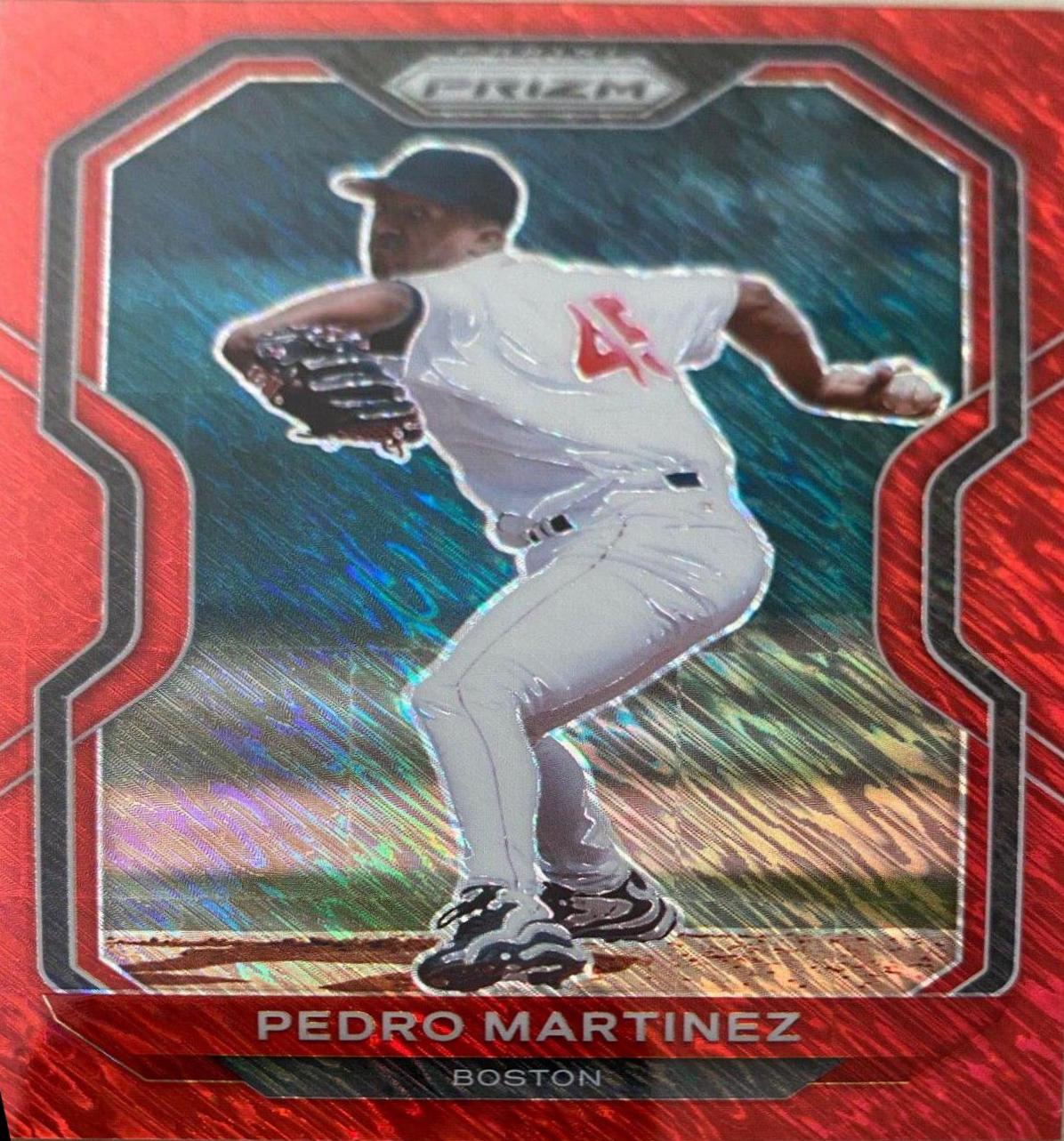 Pedro Martinez [Red Shimmer Prizm] #239