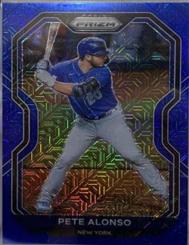 Pete Alonso [Blue Mojo Prizm] #171