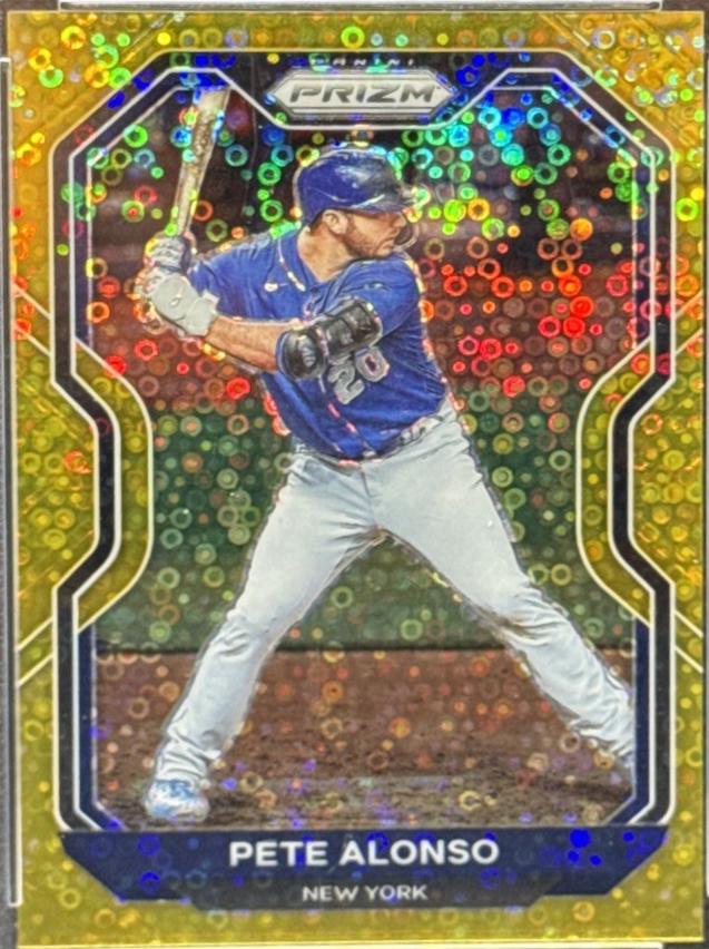 Pete Alonso [Gold Donut Circles Prizm] #171