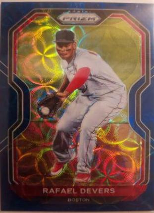 Rafael Devers [Navy Blue Kaleidoscope Prizm] #67