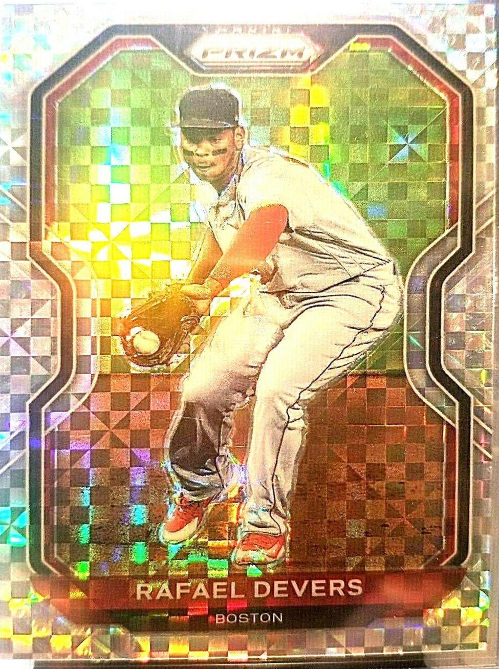 Rafael Devers [Power Plaid Prizm] #67