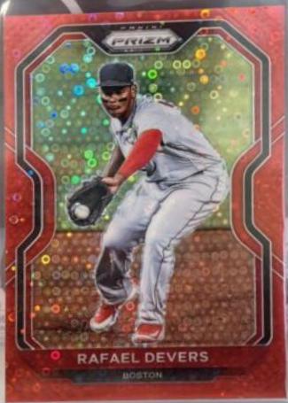 Rafael Devers [Red Donut Circles Prizm] #67