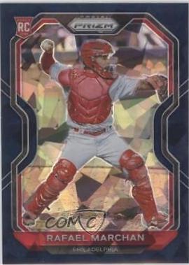 Rafael Marchan [Navy Blue Cracked Ice Prizm] #151