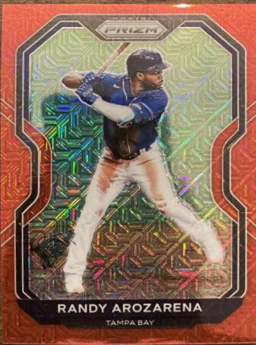 Randy Arozarena [Red Mojo Prizm] #1