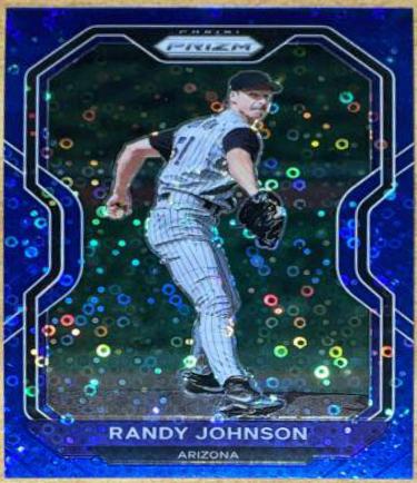 Randy Johnson [Blue Donut Circles Prizm] #141