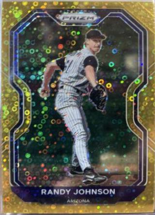 Randy Johnson [Gold Donut Circles Prizm] #141