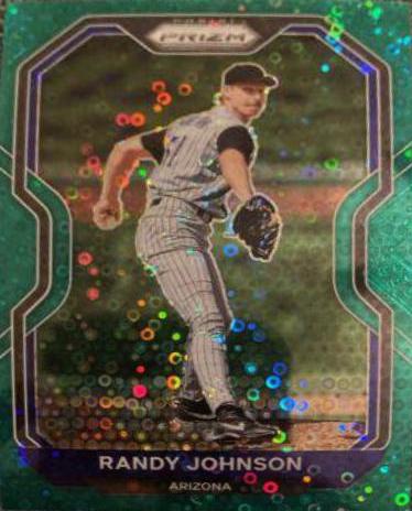 Randy Johnson [Green Donut Circles Prizm] #141