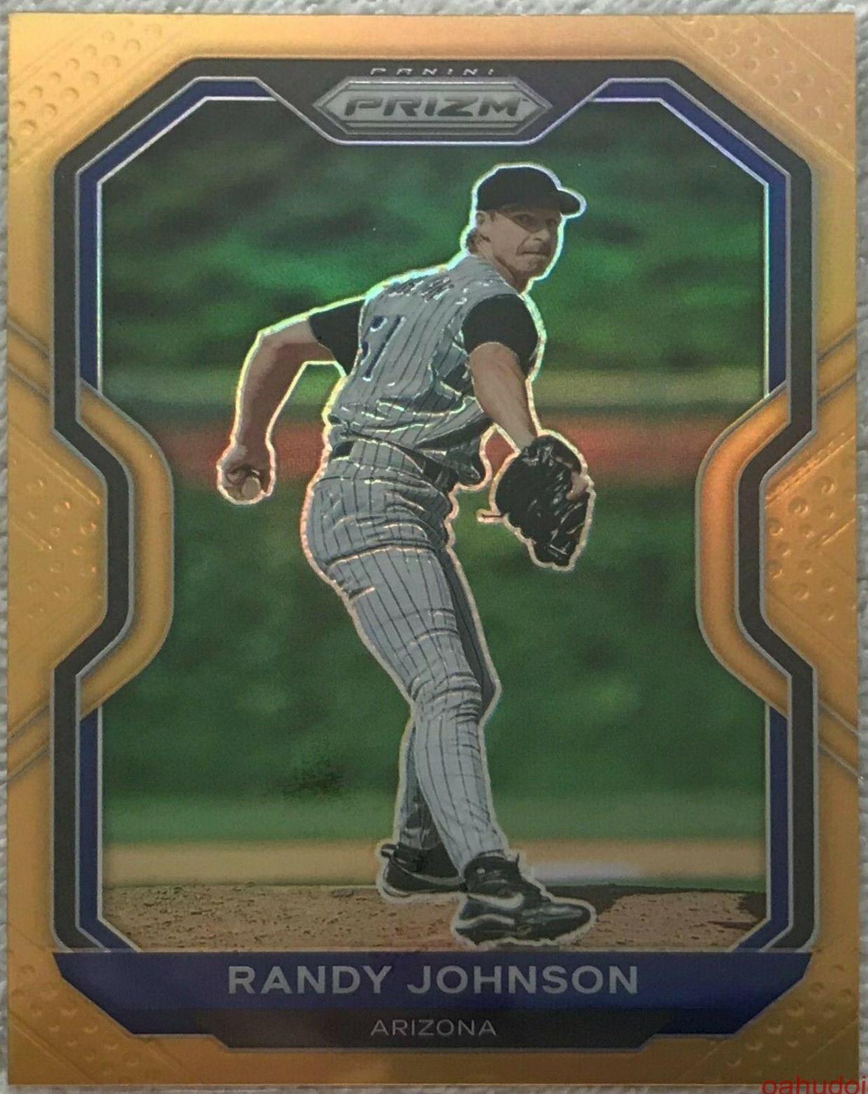 Randy Johnson [Neon Orange Prizm] #141