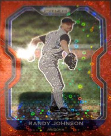 Randy Johnson [Red Donut Circles Prizm] #141