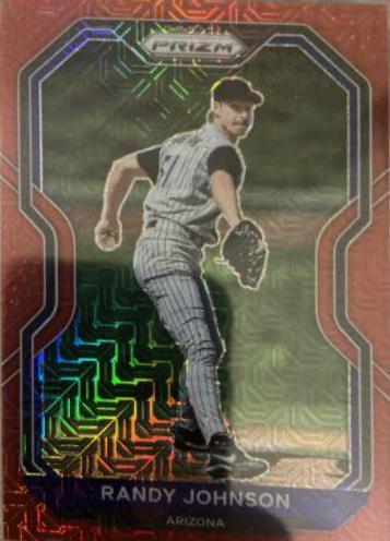 Randy Johnson [Red Mojo Prizm] #141
