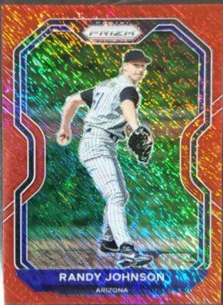 Randy Johnson [Red Shimmer Prizm] #141