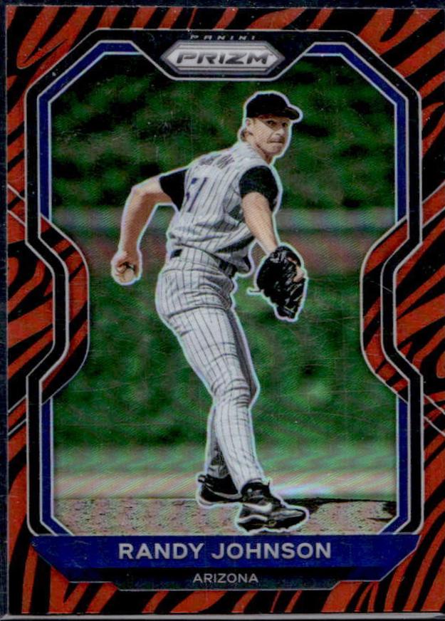 Randy Johnson [Tiger Stripes Prizm] #141
