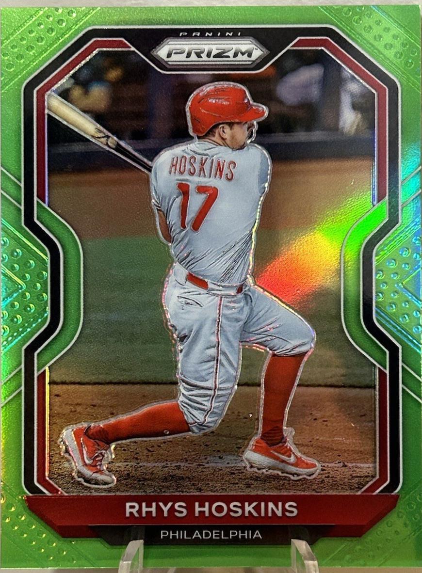 Rhys Hoskins [Lime Green Prizm] #167