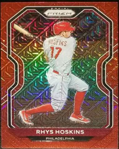 Rhys Hoskins [Red Mojo Prizm] #167