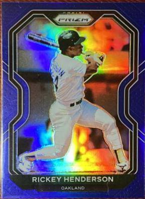 Rickey Henderson [Blue Prizm] #157