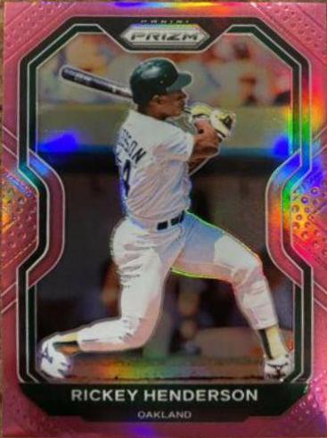 Rickey Henderson [Pink Prizm] #157
