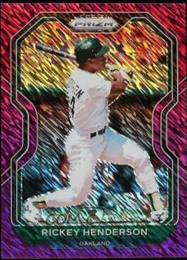 Rickey Henderson [Purple Shimmer] #157