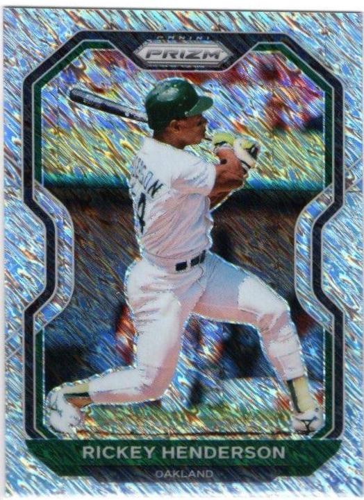 Rickey Henderson [Shimmer Prizm] #157