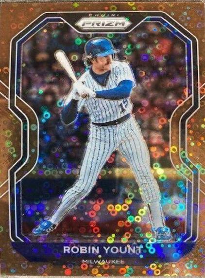 Robin Yount [Bronze Donut Circles Prizm] #156