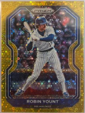 Robin Yount [Gold Donut Circles Prizm] #156