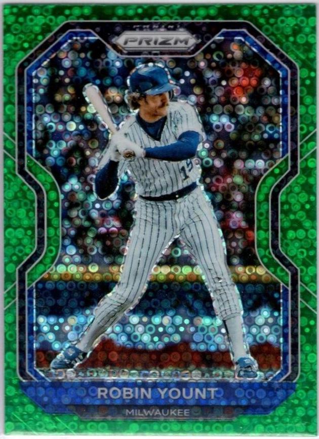 Robin Yount [Green Donut Circles Prizm] #156