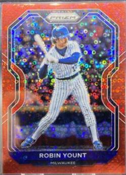 Robin Yount [Red Donut Circles Prizm] #156