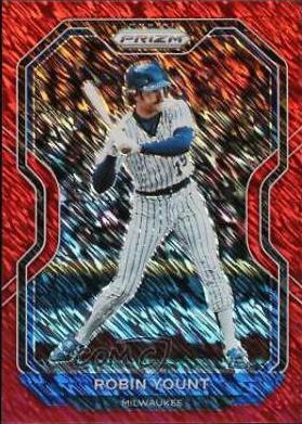 Robin Yount [Red Shimmer Prizm] #156