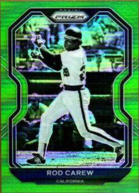 Rod Carew [Lime Green Prizm] #99