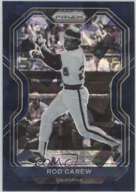 Rod Carew [Navy Blue Cracked Ice Prizm] #99
