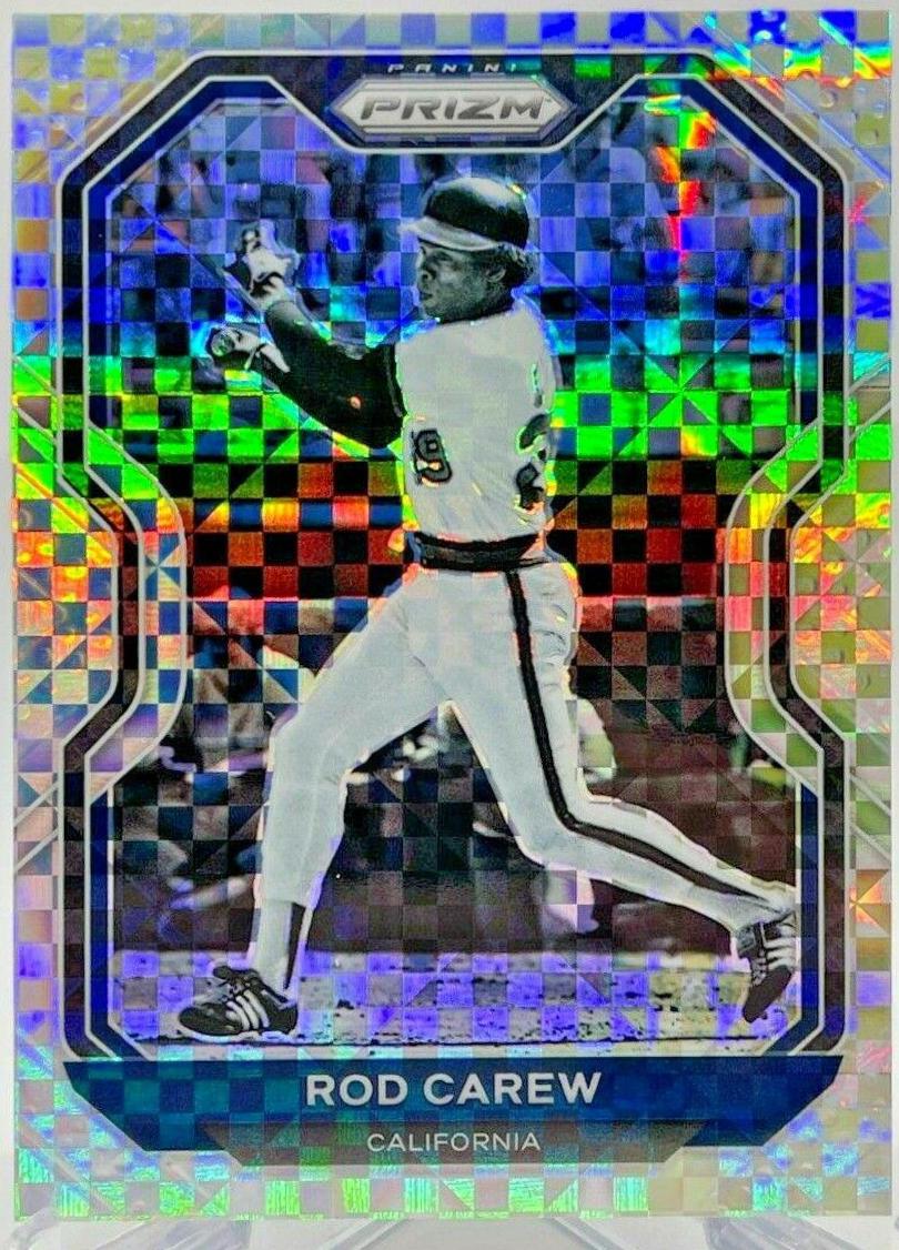 Rod Carew [Power Plaid Prizm] #99