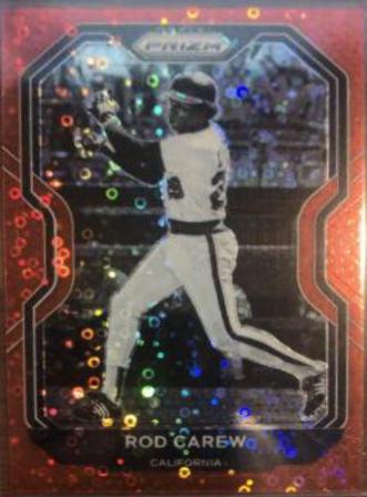 Rod Carew [Red Donut Circles Prizm] #99