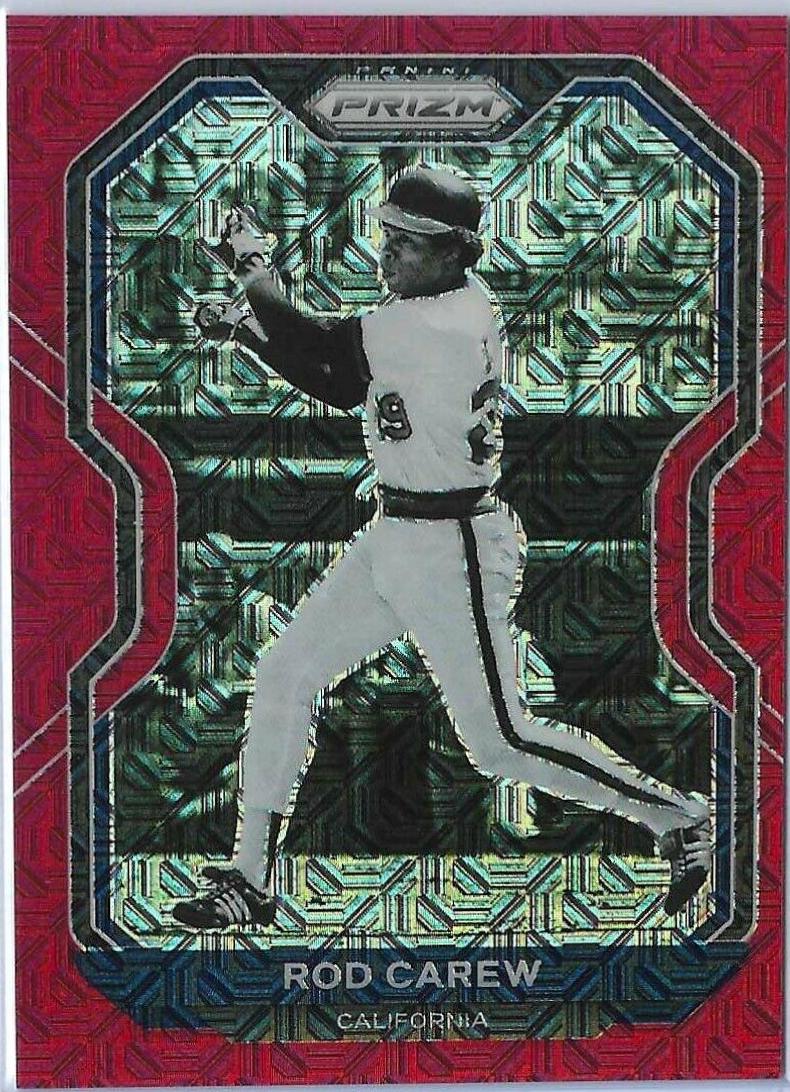 Rod Carew [Red Mojo Prizm] #99