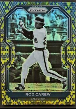 Rod Carew [Snake Skin Prizm] #99