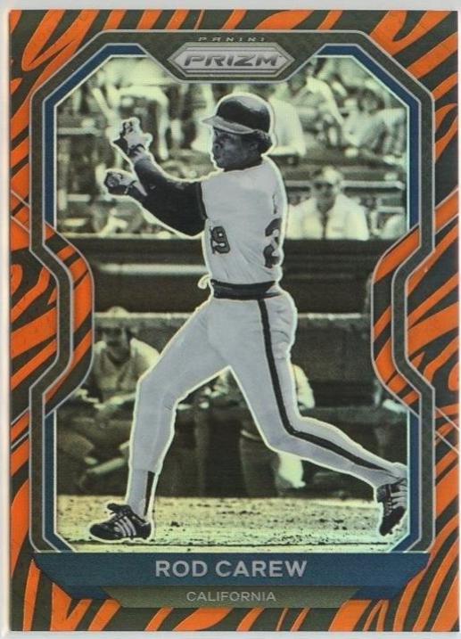 Rod Carew [Tiger Stripes Prizm] #99