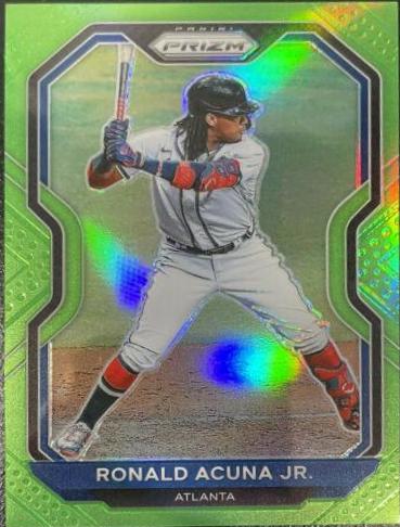 Ronald Acuna Jr. [Lime Green Prizm] #7