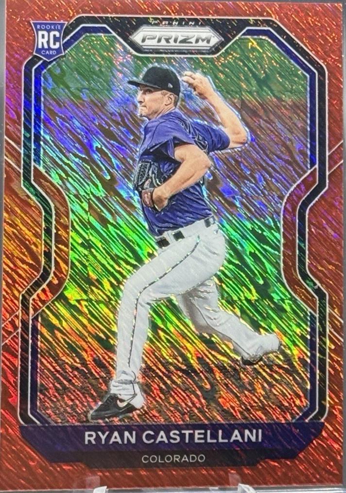 Ryan Castellani [Red Shimmer Prizm] #91