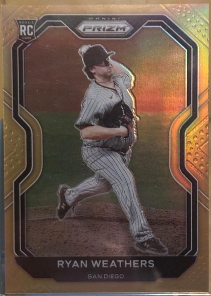 Ryan Weathers [Neon Orange Prizm] #20