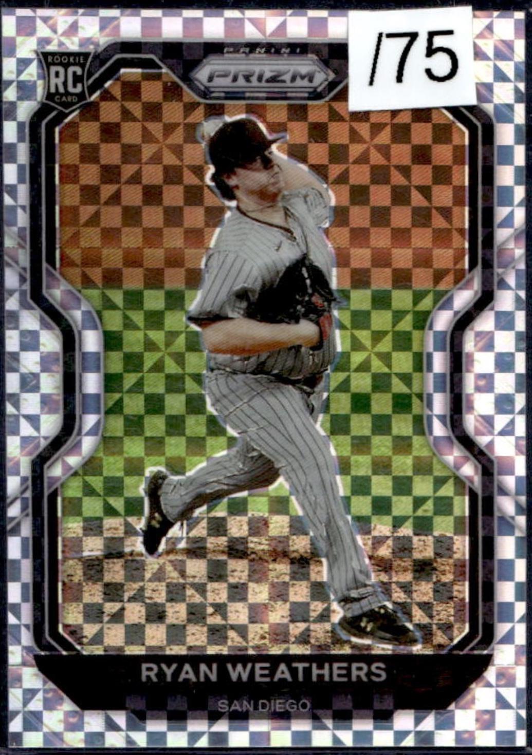 Ryan Weathers [Power Plaid Prizm] #20