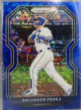 Salvador Perez [Blue Donut Circles Prizm] #220