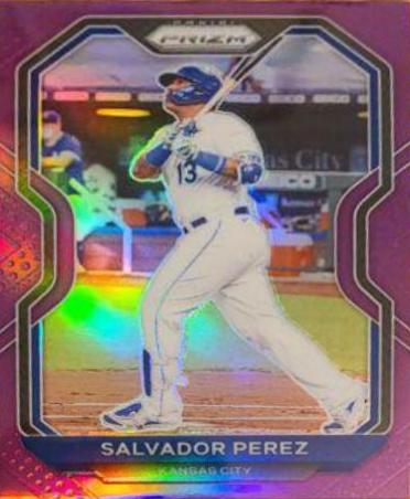 Salvador Perez [Purple Prizm] #220