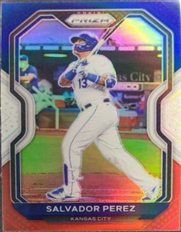 Salvador Perez [Red, White, and Blue Prizm] #220
