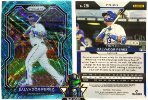 Salvador Perez [Teal Wave Prizm] #220