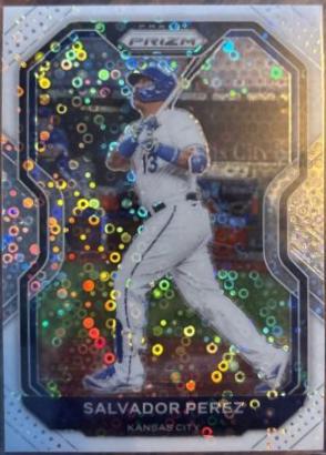 Salvador Perez [White Donut Circles Prizm] #220
