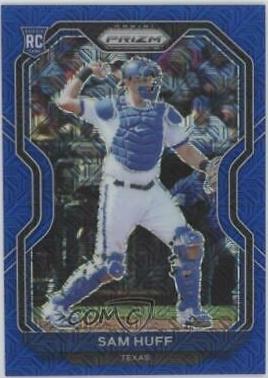 Sam Huff [Blue Mojo Prizm] #116
