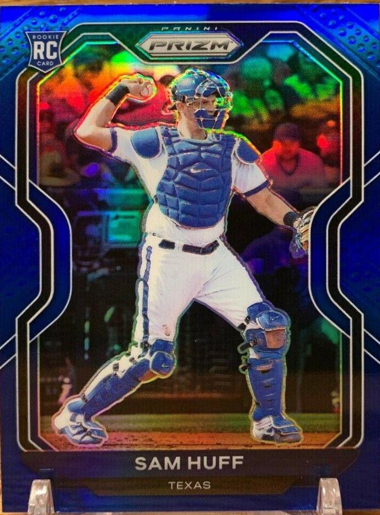 Sam Huff [Blue Prizm] #116