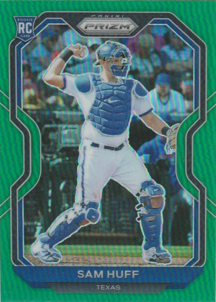 Sam Huff [Green Prizm] #116