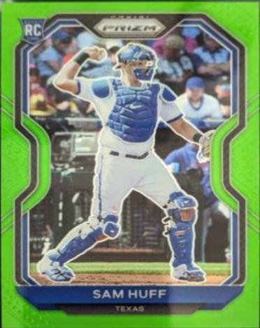 Sam Huff [Lime Green Prizm] #116