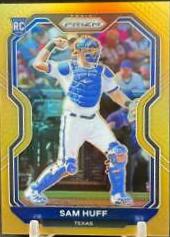 Sam Huff [Neon Orange Prizm] #116