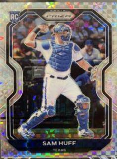 Sam Huff [Power Plaid Prizm] #116