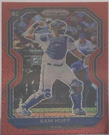 Sam Huff [Red Mojo Prizm] #116